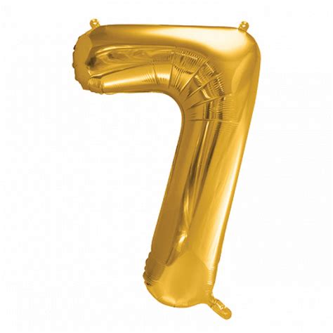 34" Giant Gold Number Balloon 0-9 | The Party Darling