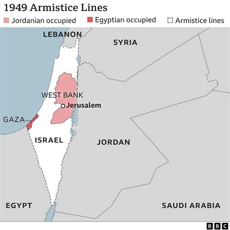 Israel's borders explained in maps