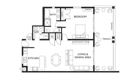 Deluxe One Bedroom Beachfront Suite - Alexandra Resort