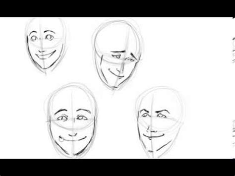 How to Draw a Happy Expression - YouTube