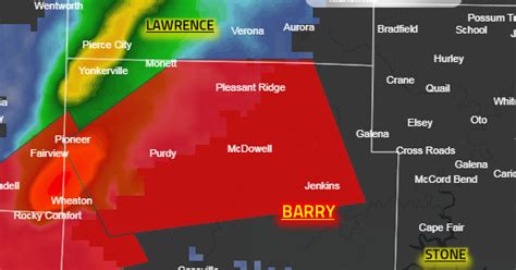 GeoFact of the Day: 11/26/2019 Missouri Tornado Warning 2