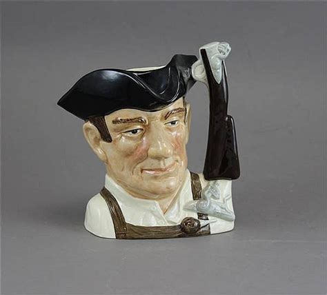 Lot - ROYAL DOULTON LARGE CHARACTER JUG "GUNSMITH" D6573, 9"