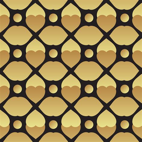 Universal black and gold seamless pattern tiling. 347625 Vector Art at ...