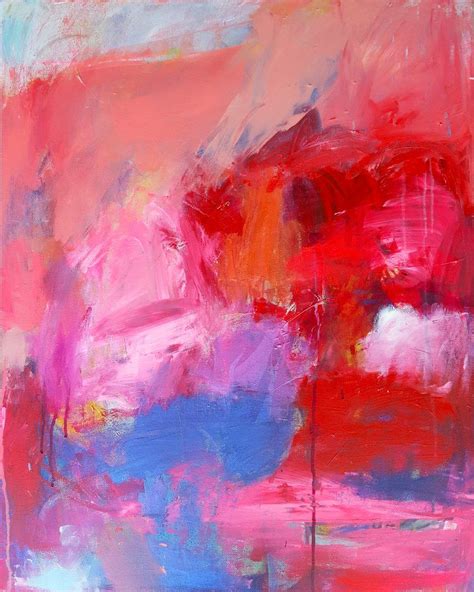 Original Abstract Painting, Wall Art, Abstract Art, Pink | Modern art paintings abstract, Modern ...