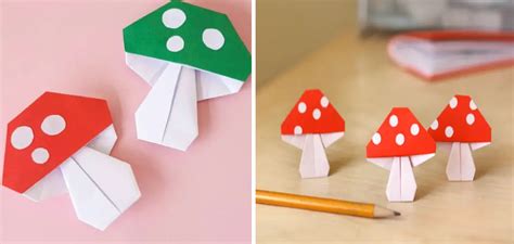 How to Make a Origami Mushroom | 10 Easy Steps (2024)