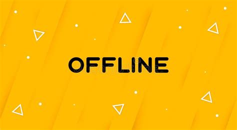 Twitch Abstract Offline Hud Screen Banner 16:9 for Stream. Offline ...