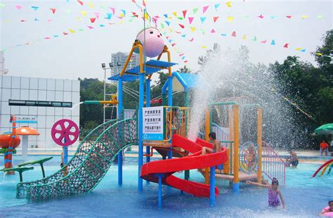 Outdoor Commercial Safe Fiberglass Kids' Water Playground Equipment For Aqua Park