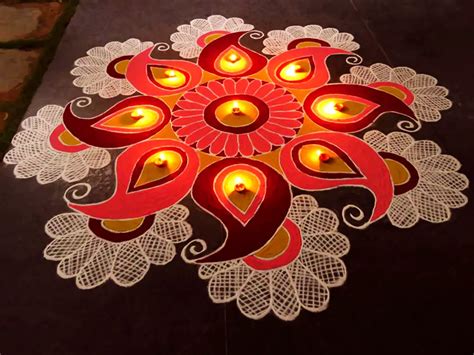 Rangoli Images for Diwali 2017 | Beautiful Rangoli Designs Pattern Pics