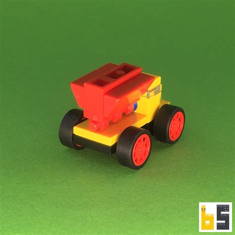 Micro tipper truck – kit from LEGO® bricks – The Brickworms