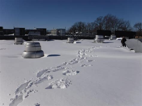 Commercial Roof Snow Removal in PA, NJ, DE, & MD - GSM Roofing