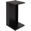 Sunnydaze Indoor Decorative Multi-use 2-in-1 Side Coffee Table - Black : Target