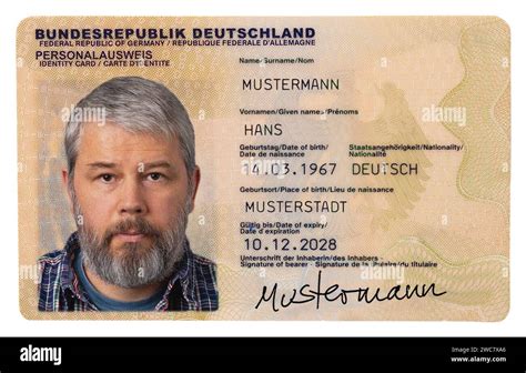 German Id Card Number - Scannable Id Card Maker- Id Card News Online