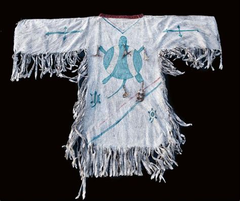 Important Native American Ghost Dance shirt, approx. 44” in length and ...