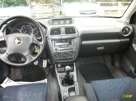 2003 Subaru Impreza WRX Wagon Black Dashboard Photo #53864908 | GTCarLot.com