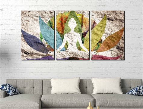 Yoga Art Yoga Wall Art Yoga Art Canvas Print Yoga Artwork - Etsy