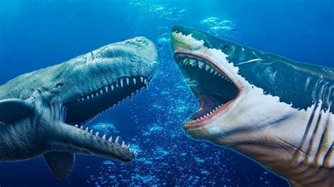 Livyatan melvillei vs megalodon | DinoAnimals.pl