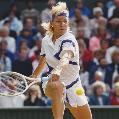 Martina Navratilova is considered as one of the top tennis players in ...