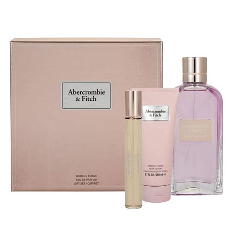 Buy Abercrombie & Fitch First Instinct Woman Eau de Parfum 100ml 3 Piece Set Online at Chemist ...