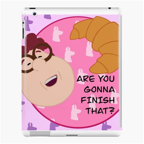 "Carl Wheezer Llama Croissant " iPad Case & Skin by -parkyoung- | Redbubble