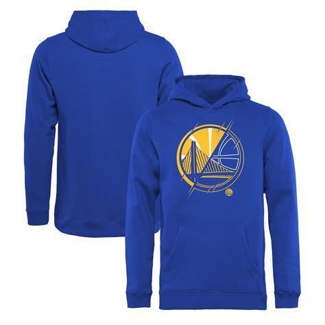 Golden State Warriors Fanatics Branded Youth X-Ray Pullover Hoodie - Royal