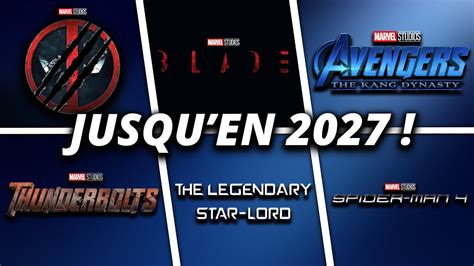 Tous les FILMS de MARVEL STUDIOS qui pourraient sortir JUSQU'EN 2027 ! - YouTube