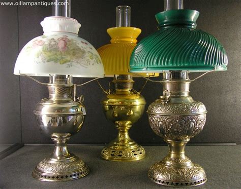 A Selection of Table Antique Oil Lamps Kerosene Lamps Antique Table Lamps, Antique Oil Lamps ...