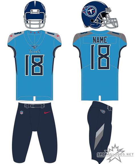 Tennessee Titans Alternate Uniform - National Football League (NFL) - Chris Creamer's Sports ...