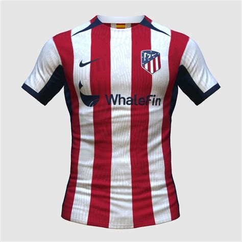 Atlético de Madrid home kit - FIFA Kit Creator Showcase