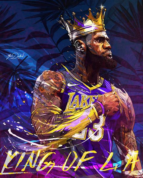 Lebron James- Los Angeles Lakers. on Behance