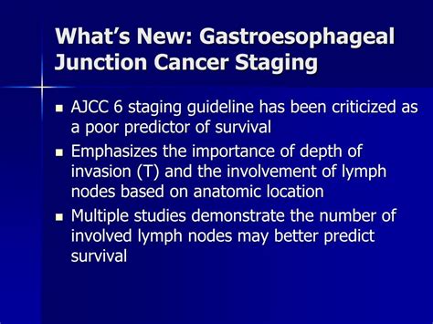 PPT - Recent Advances in the Treatment of Gastric and Esophageal ...