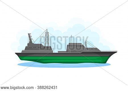 Reefer Ship Vector & Photo (Free Trial) | Bigstock