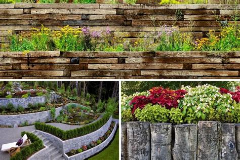 Garden And Backyard Retaining Wall Ideas And Terraced Gardens | atelier-yuwa.ciao.jp