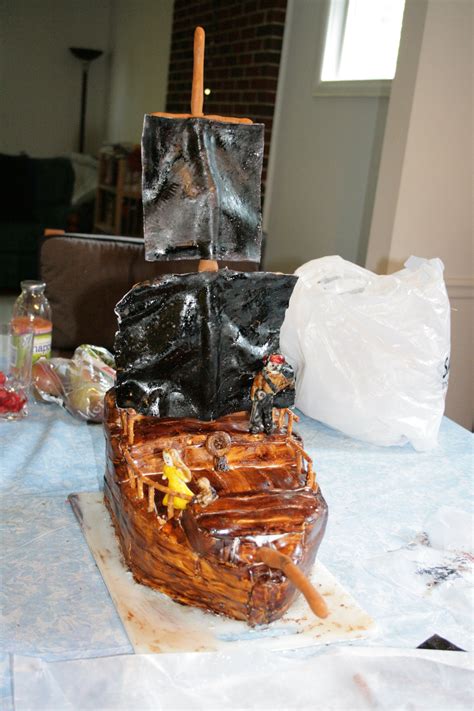 Pirate Ship Cake : 15 Steps (with Pictures) - Instructables