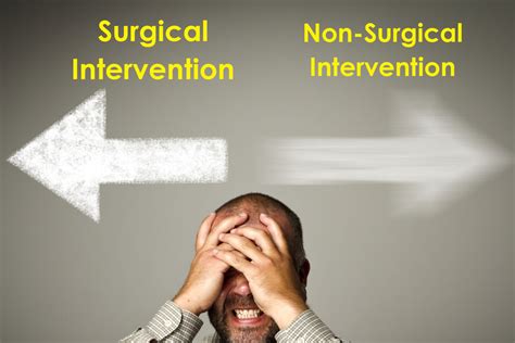 Surgery vs non-surgical intervention -Decision for musculoskeletal pain ...