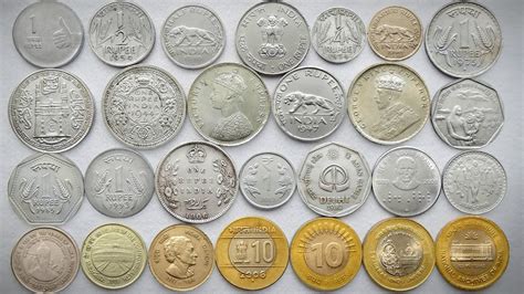 Types of RUPEES Coins Minted in India Till Now | Indian Rupee (s) Coins ...