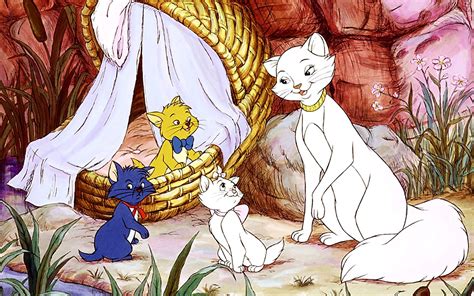 the, Aristocats, Animation, Cartoon, Cat, Cats, Family, Disney, Kitten ...