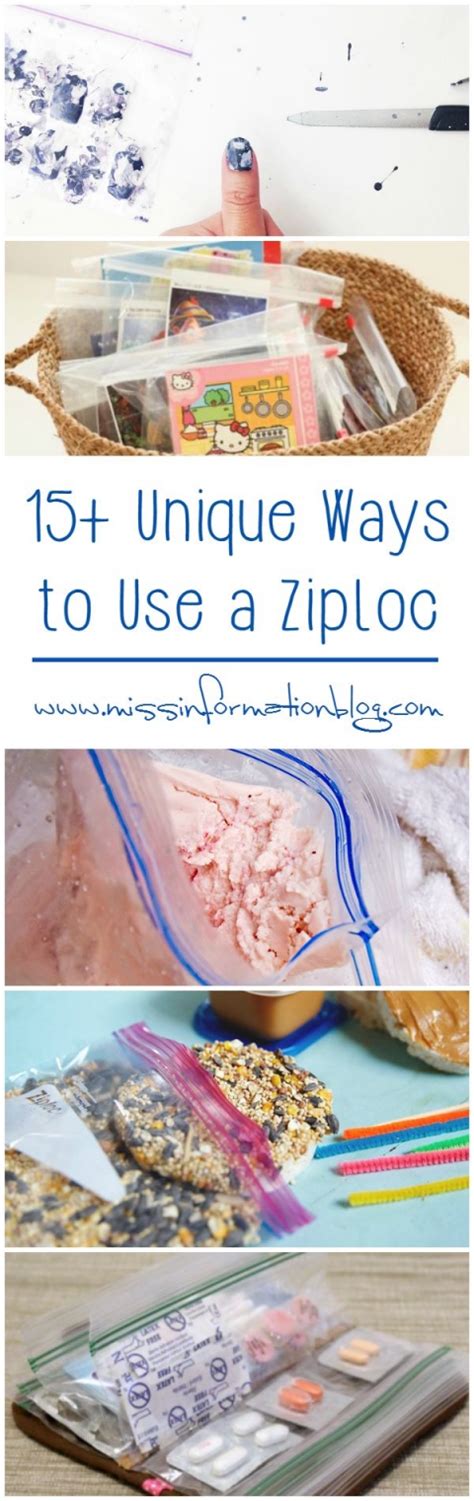 15+ Unique Uses for Ziploc Bags | Household hacks, Organization hacks ...