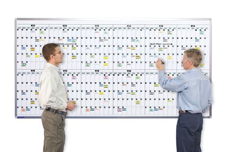 The Giant Year® Classic 365-Day Magnetic Planning Calendars | Magnetic dry erase calendar, Dry ...