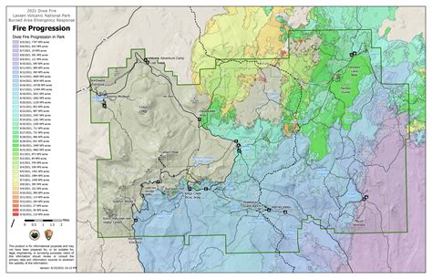 Dixie Fire Lassen Map