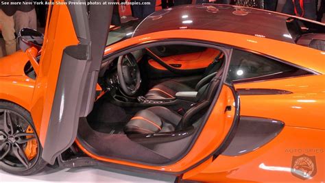 #NYIAS: BEST, REAL-LIFE Interior Shots Of The McLaren 570S - AutoSpies Auto News