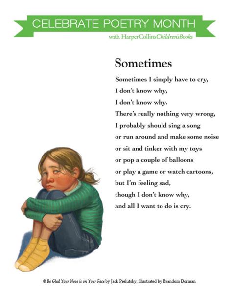 Poems For Kids About School