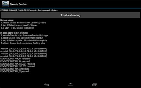 Sixaxis Enabler for Android - Download
