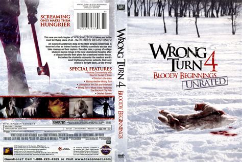 Wrong Turn 4 Bloody Beginnings - Movie DVD Scanned Covers - Wrong Turn ...