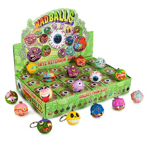 Mad Balls Blind Box Keychain Series - Kidrobot - 1 | Kidrobot, Designer toys, Vinyl figures