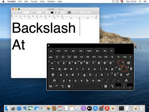 Backslash auf der Mac Tastatur - UNBLOG Tutorials