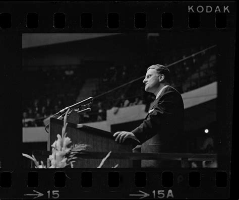 Billy Graham speaking at Boston Garden - Digital Commonwealth