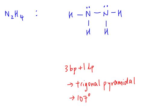 Compare Bond Angle of Species