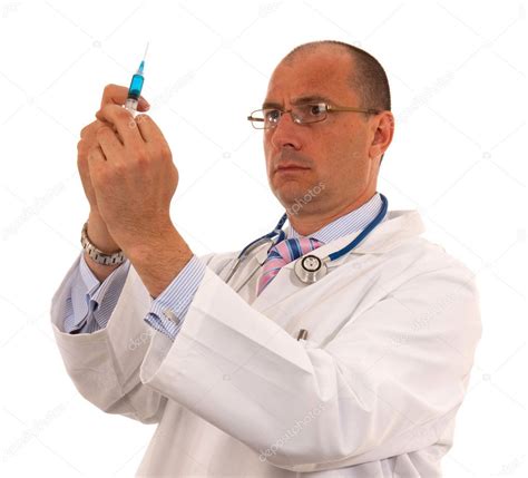 Doctor Preparing Injection — Stock Photo © swalwellj #3086272