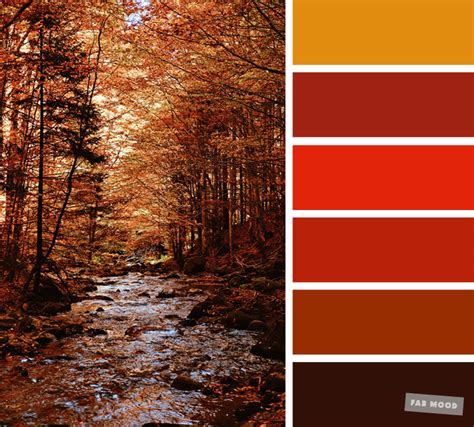 59 Pretty Autumn Color Schemes { Burnt orange + Brown }