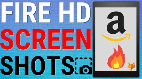 How To Take Screenshots On Amazon Fire HD Tablets - YouTube